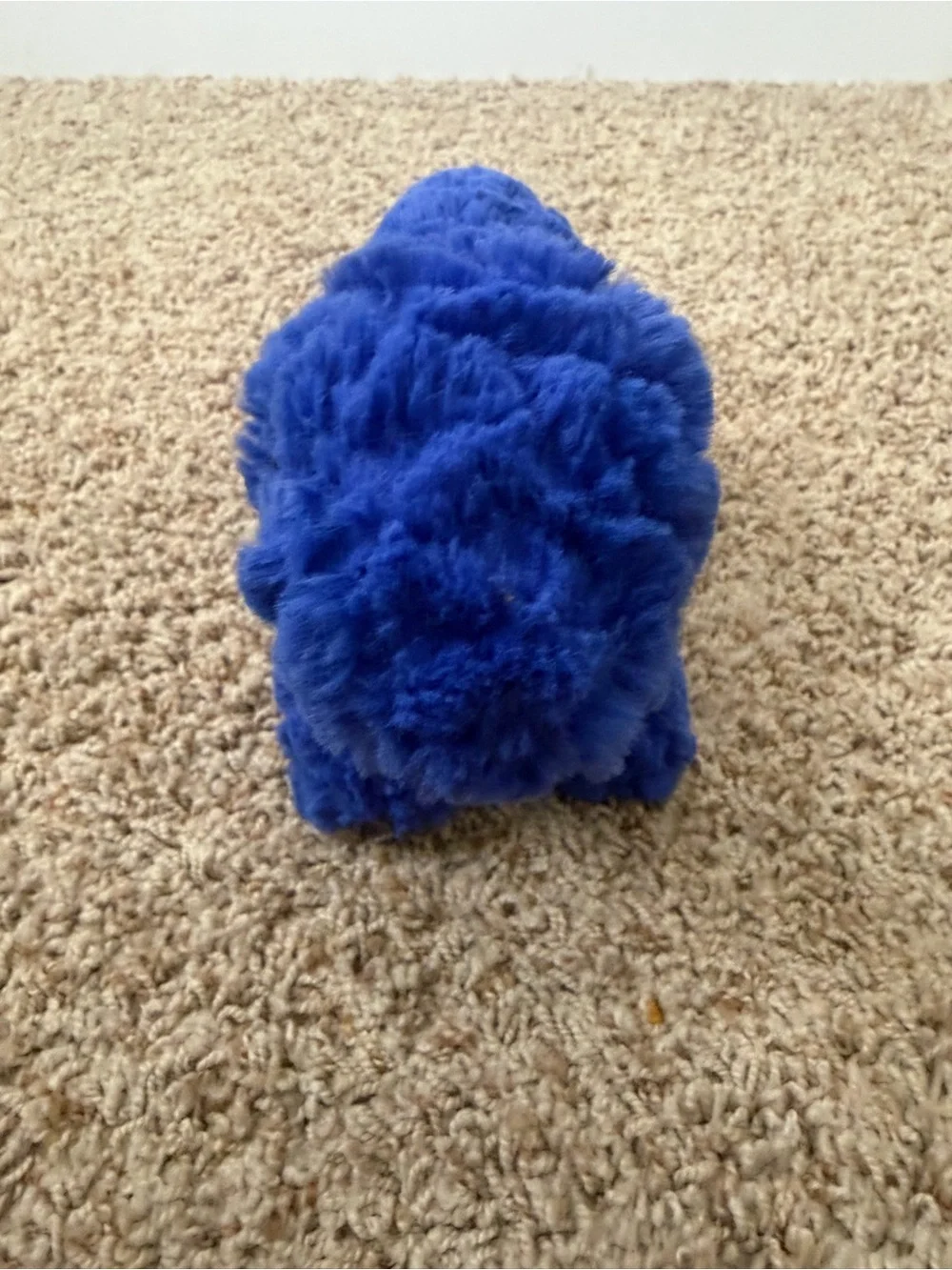 Blue Plush Dinosaur Stuffed Animal -manhattan toy